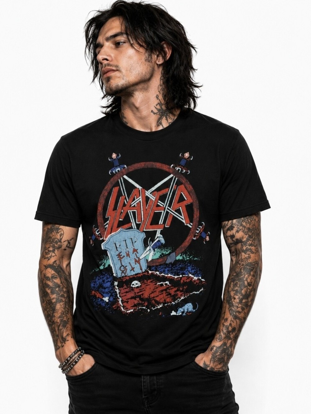 Slayer Open Grave Size 3XL Thrash Metal Shirt